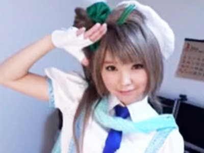 可愛いコスプレイヤーと避妊具無しのナマ生発射性交を隠し撮りｗ