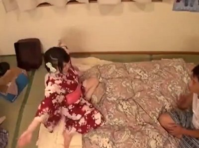 「可愛いって言ってよ♡」浴衣で胸チラ＆パンチラしてくる妹にムラムラして祭り前の打ち上げ花火！